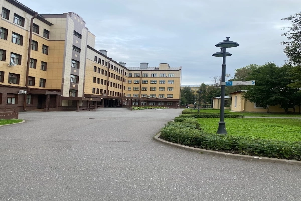 Saint Petersburg State Pediatric Medical University front view