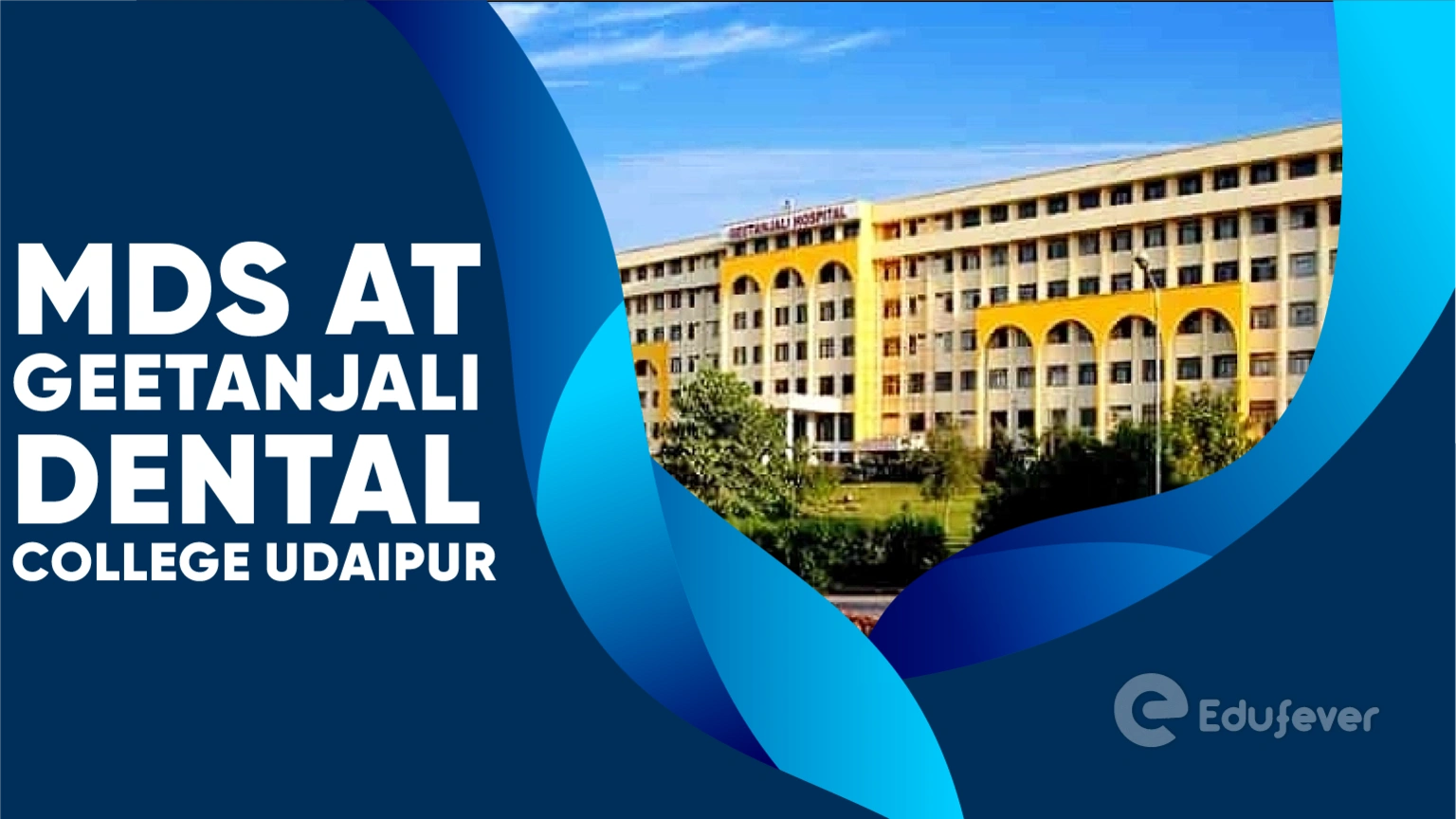 MDS at Geetanjali Dental College Udaipur