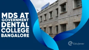 MDS at Government Dental College Bangalore