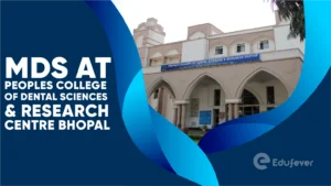 MDS at Peoples College of Dental Sciences & Research Centre Bhopal