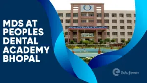 MDS at Peoples Dental Academy Bhopal
