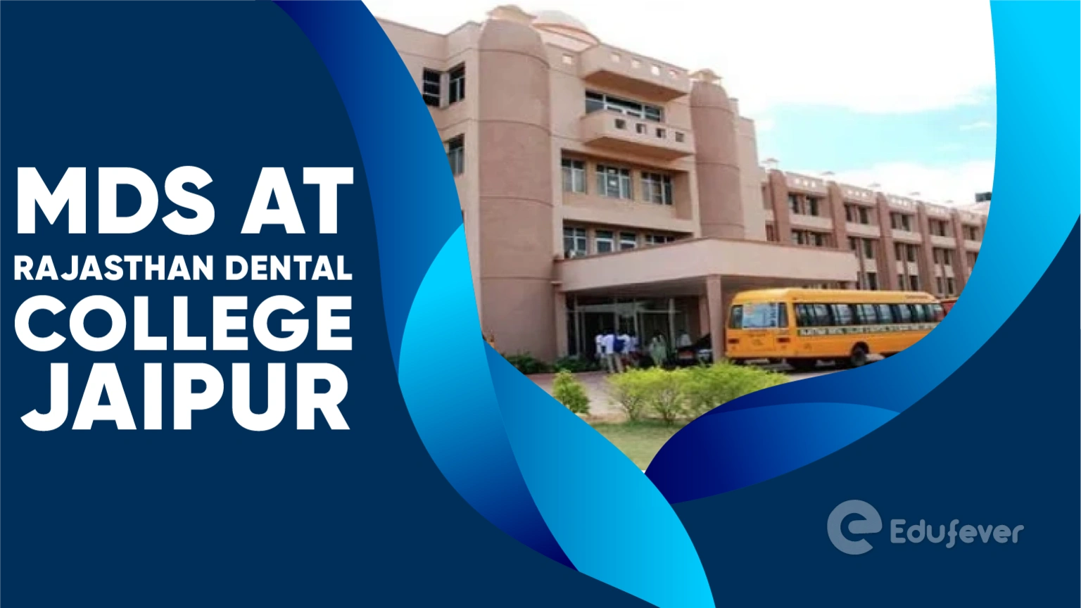 MDS at Rajasthan Dental College Jaipur
