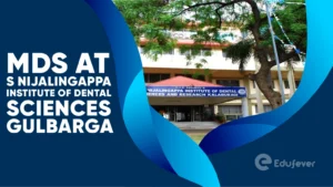 MDS at S Nijalingappa Institute of Dental Sciences Gulbarga