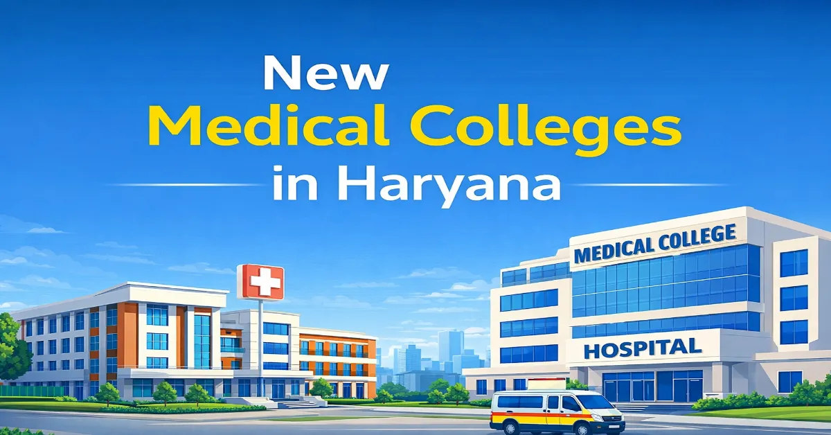 New Medical Colleges in Haryana 2026-27: colleges, Seats