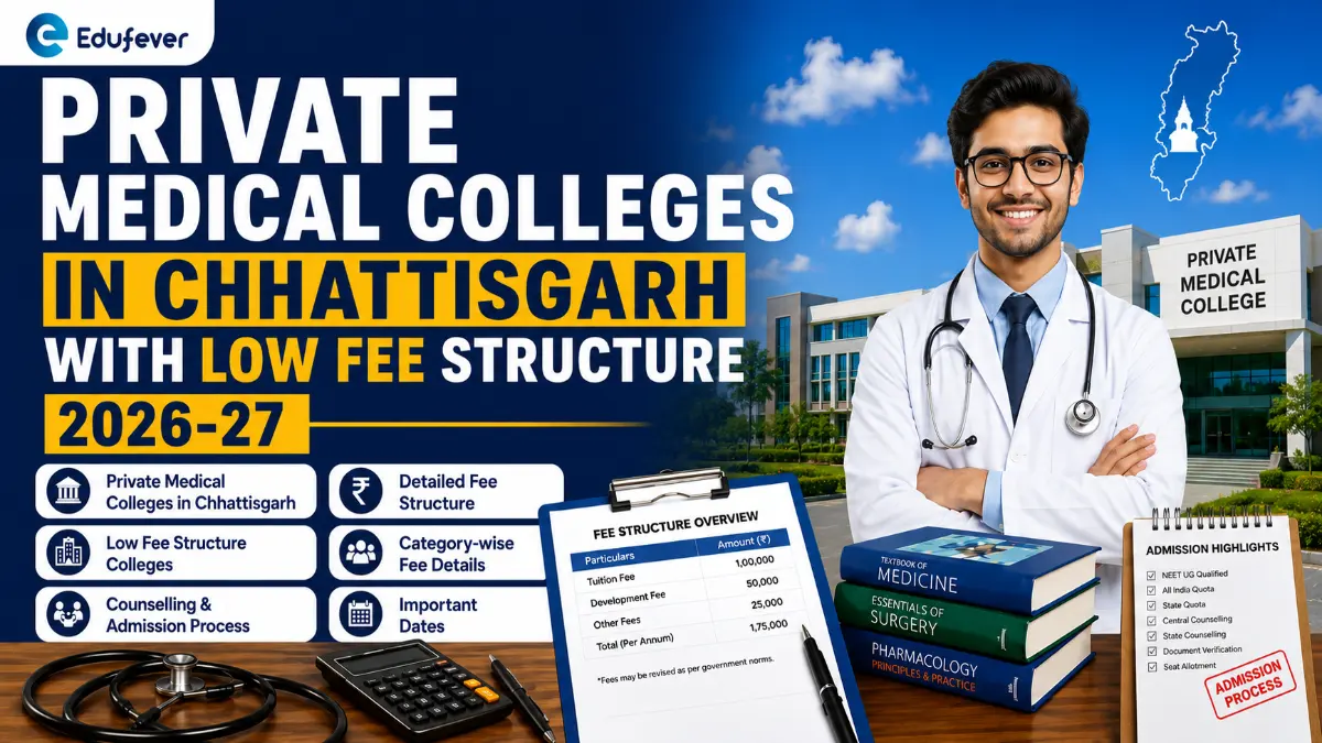 Private Medical Colleges In Chhattisgarh With Low Fee Structure 2026-27