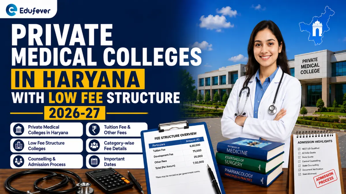 Private Medical Colleges in Haryana with Low Fee Structure 2026-27