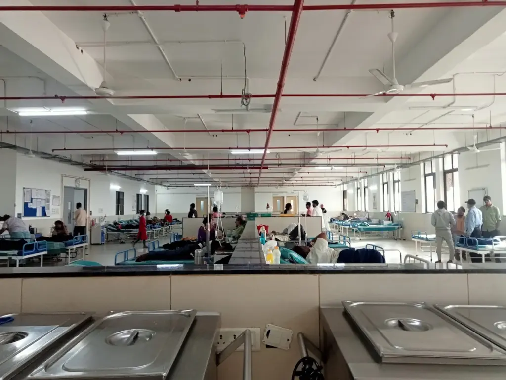 PES University Institute of Medical Sciences and Research Bengaluru mess hostel