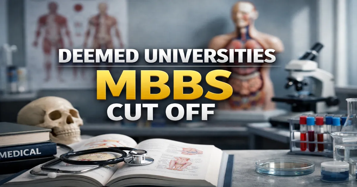 Deemed Universities MBBS Cutoff