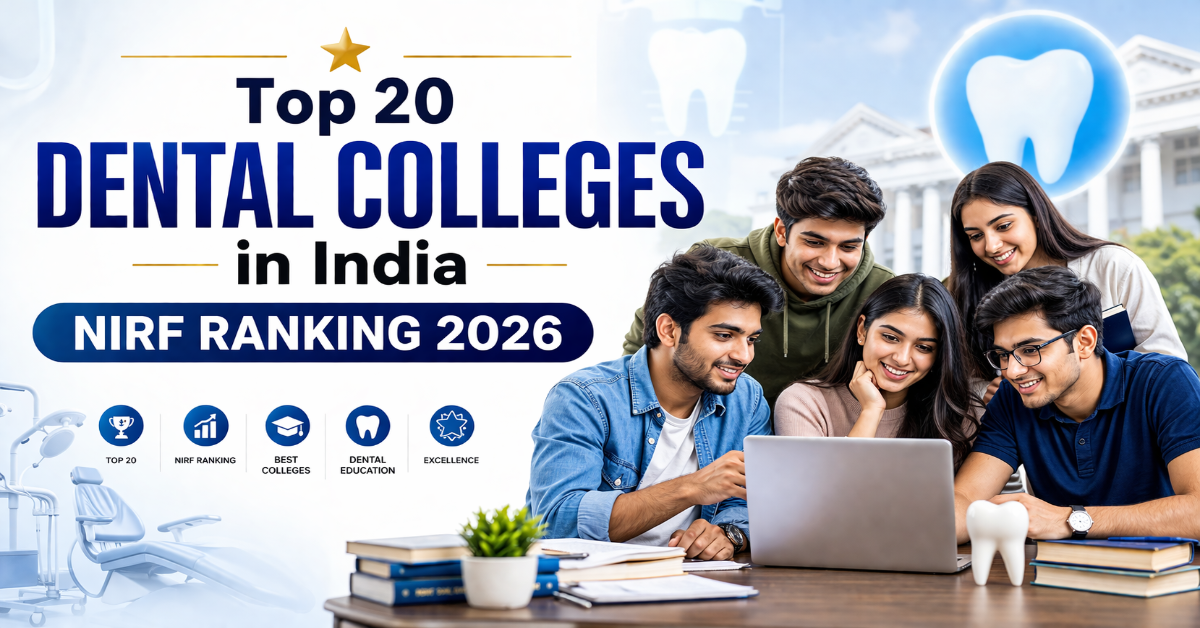 List of Top 20 Dental Colleges in India NIRF Ranking 2026