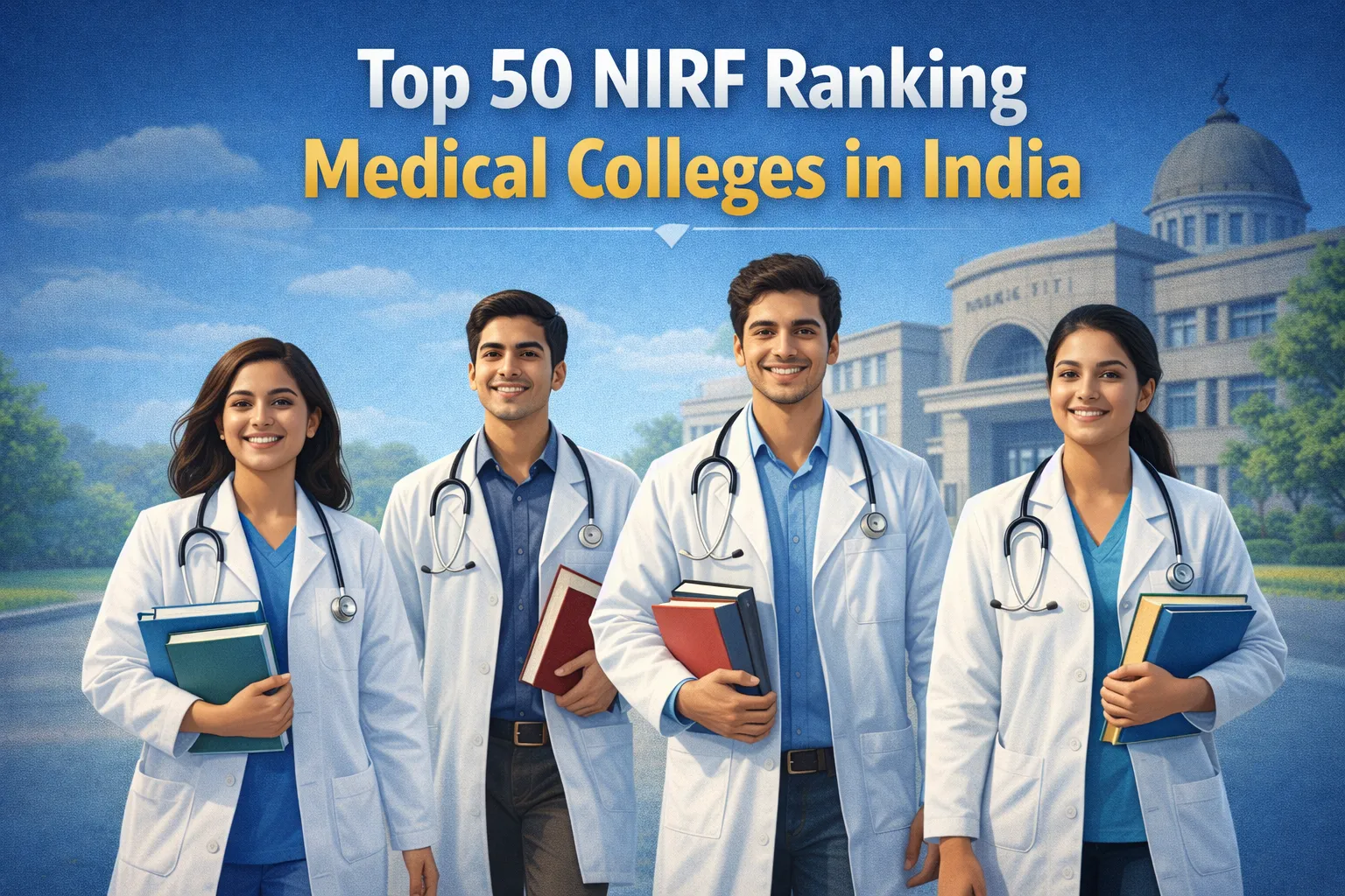 Top 50 NIRF Ranking Medical Colleges in India