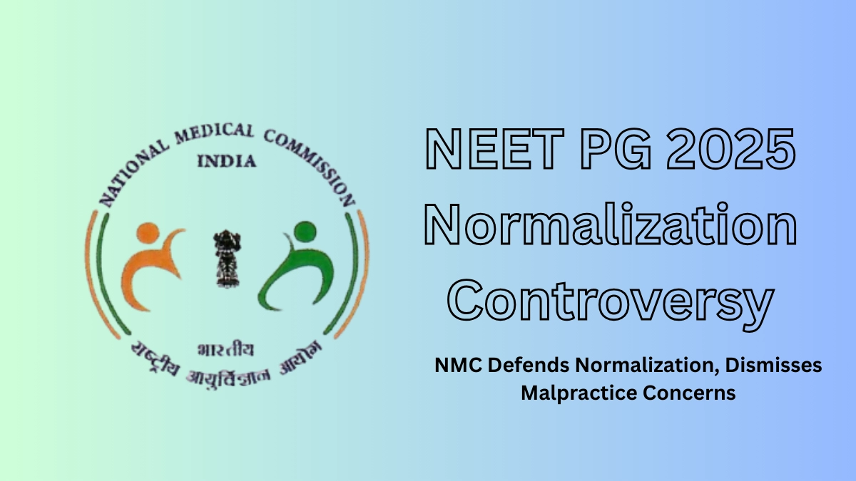 NEET PG 2025 Normalization Controversy