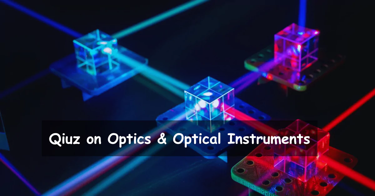 NEET UG 2025 Physics Quiz Set-2: 25 Optics MCQs for Aspirants