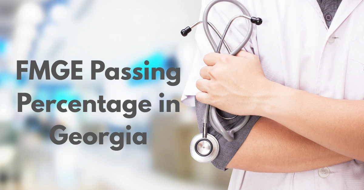 FMGE Passing Percentage in Georgia