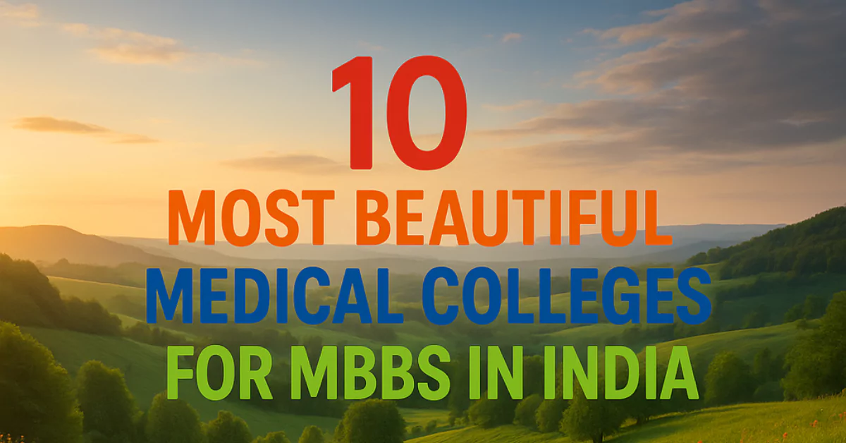 10 Most Beautiful Medical Colleges for MBBS in India