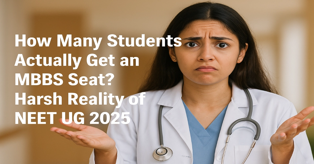 How Many Students Actually Get an MBBS Seat