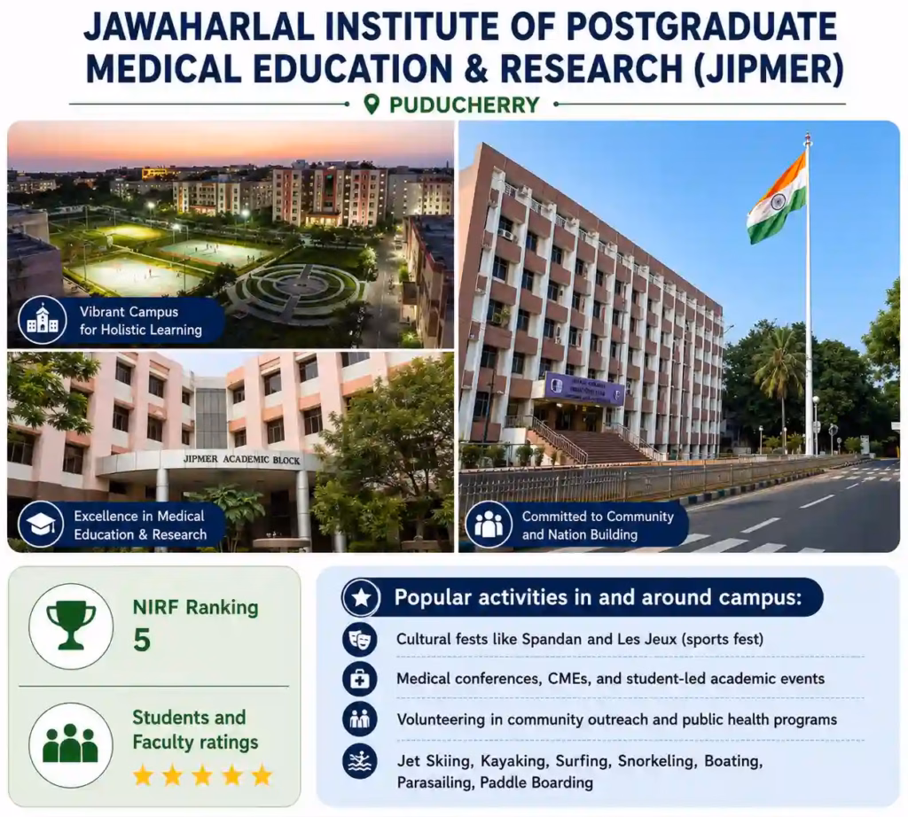 Jawaharlal Institute of Postgraduate Medical Education & Research (JIPMER), Puducherry