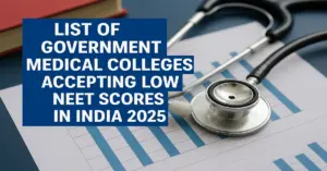 List of Government Medical Colleges Accepting Low NEET Scores in India 2025