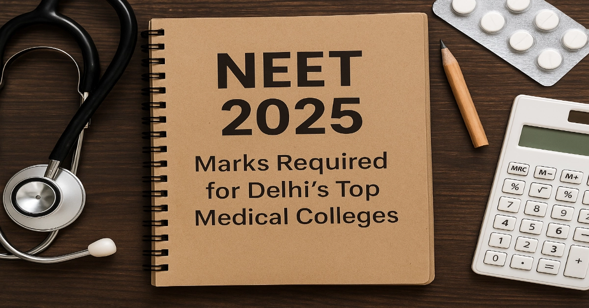NEET 2025 Marks Required for Delhi's Top Medical Colleges