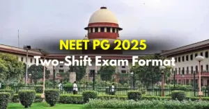 NEET PG 2025 Two-Shift Exam Format: SC Seeks Response from NBEMS