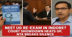 NEET UG Re-Exam in Indore Court Showdown Heats Up, NTA Breaks Silence