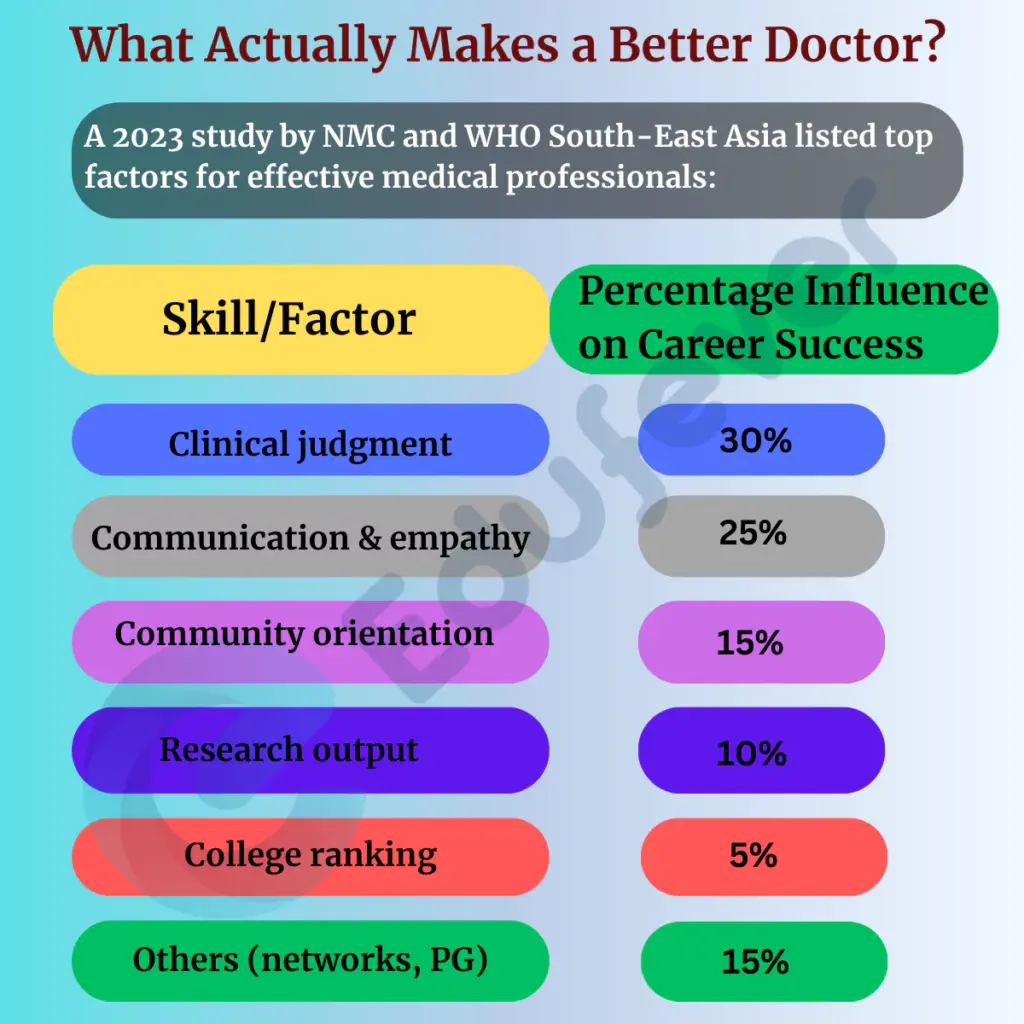 Do top MBBS college guarantees a better doctor