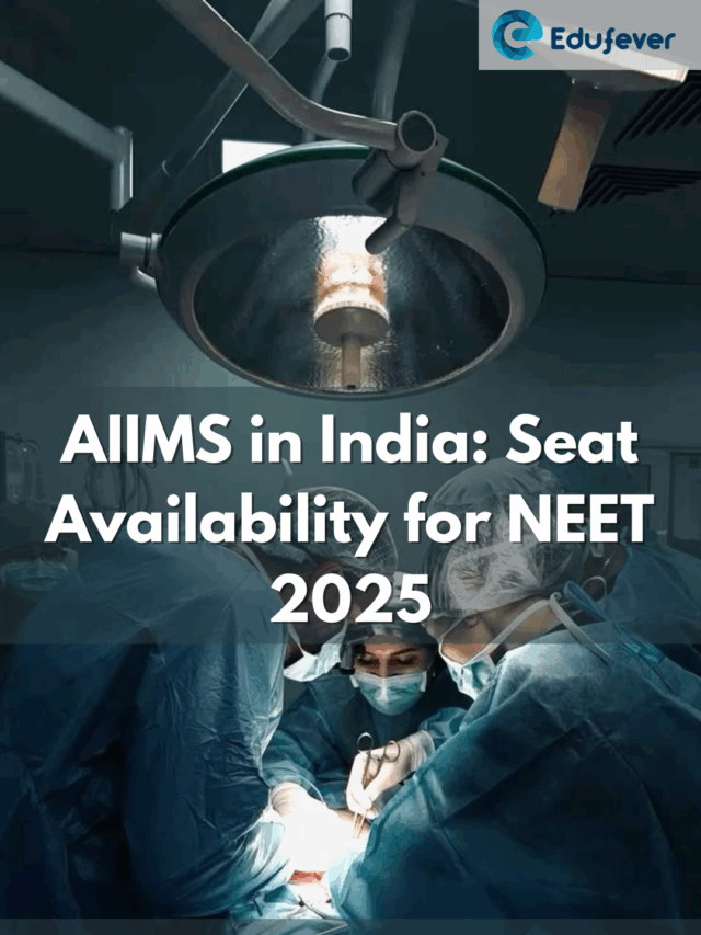 AIIMS in India: Seat Availability for NEET 2025