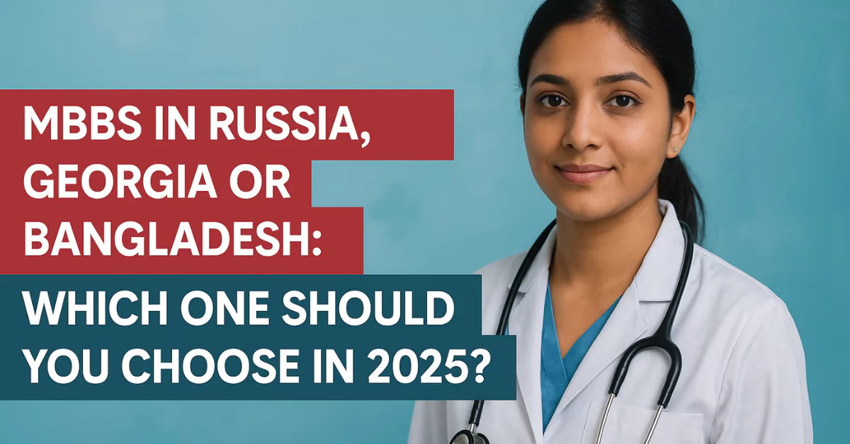 MBBS in Russia, Georgia or Bangladesh: Which One Should You Choose in 2025?