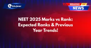 NEET 2025 Marks vs Rank