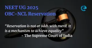 How OBC Reservation Works in NEET UG 2025 AIQ Seats?