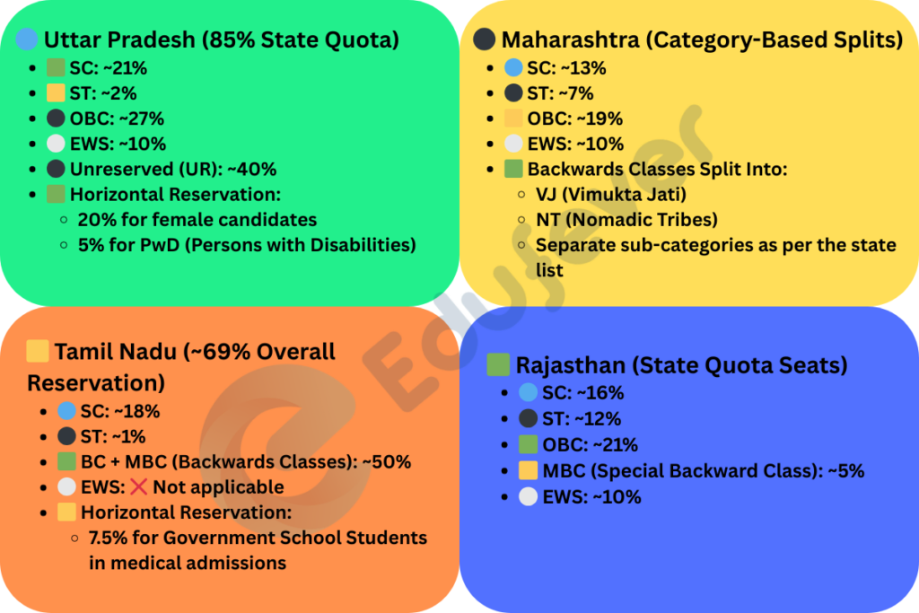 State-Specific Reservation Policies