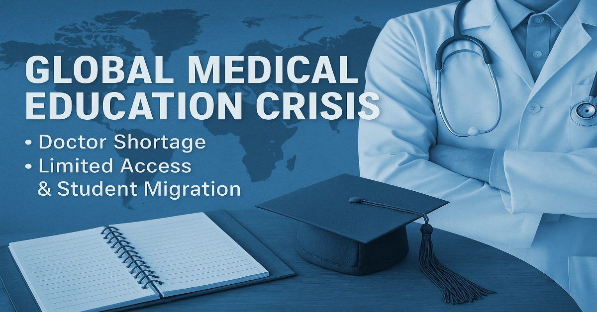Global Medical Education Crisis_ Doctor Shortage, Limited Access & Student Migration