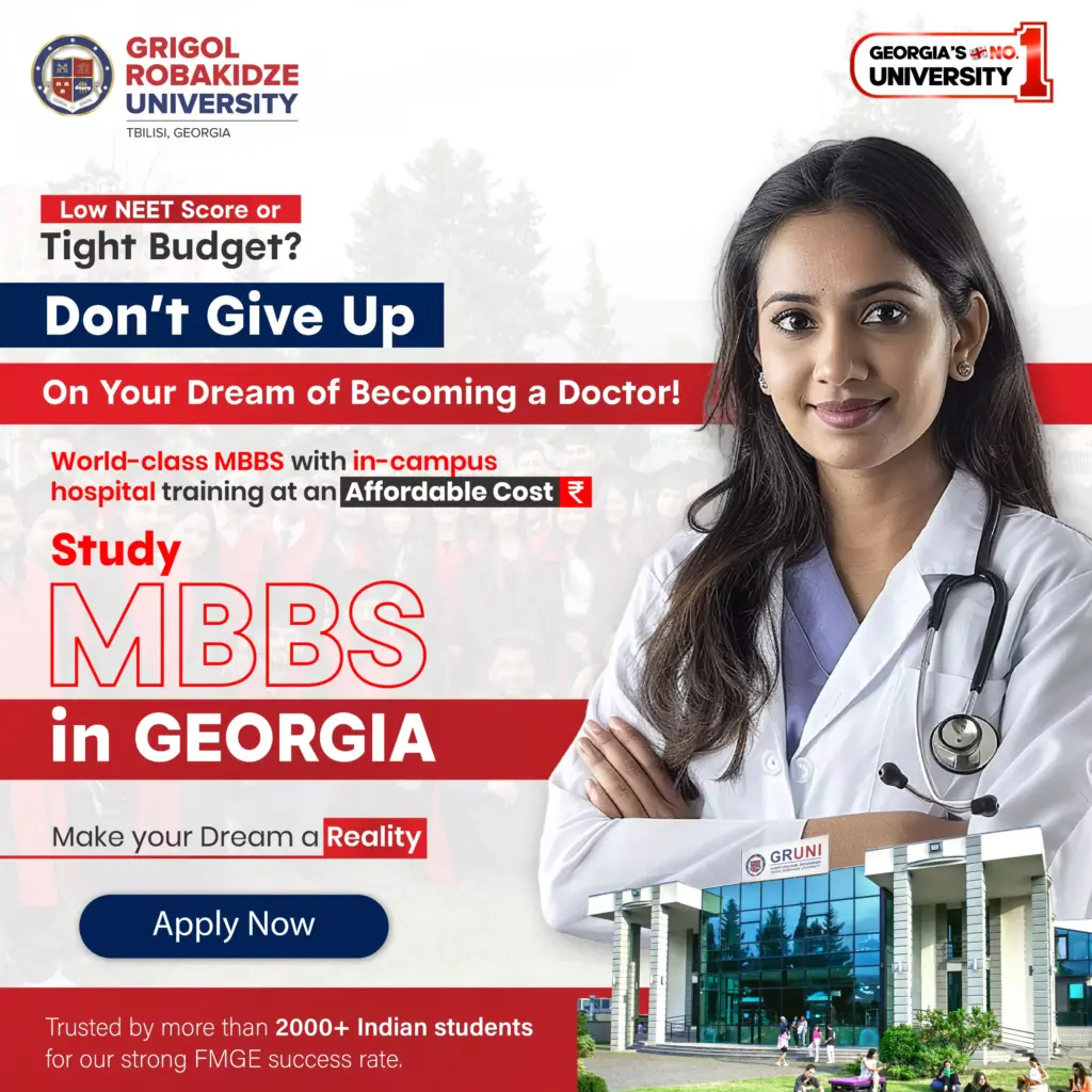 Grigol Robakidze University Admission Open 2025