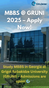 MBBS @ GRUNI 2025 – Apply Now!