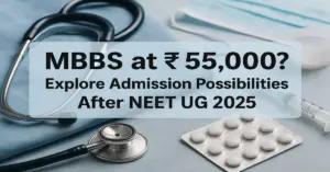 MBBS at ₹ 55,000 in India_ Explore Admission Possibilities After NEET UG 2025