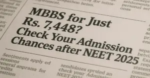 MBBS for Just Rs. 7,448_ Check Your Admission Chances after NEET 2025