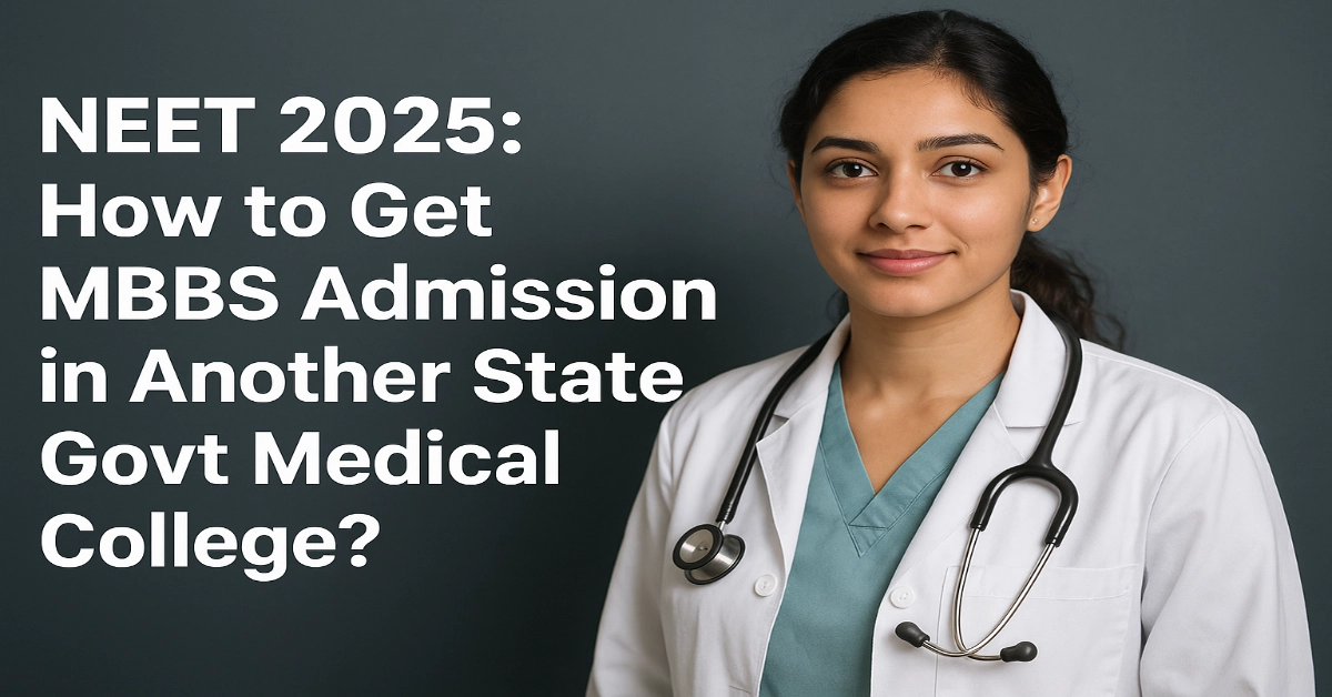 NEET 2025: How to Get MBBS Admission in Another State Govt Medical College?