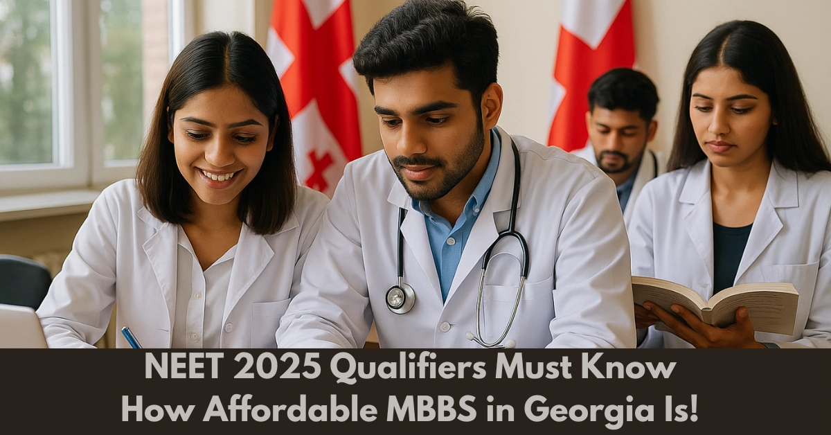 NEET 2025 Qualifiers Must Know How Affordable MBBS in Georgia Is!