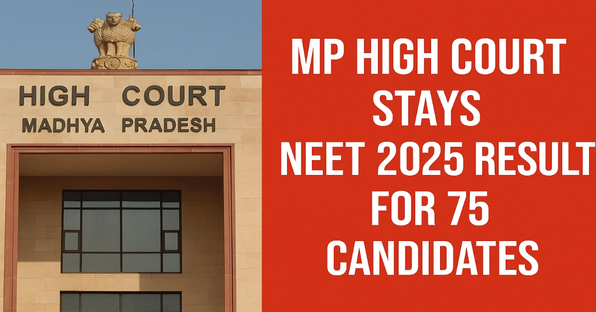 NEET 2025 Result Halted