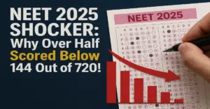 NEET 2025: Why Half of Students Could Not Score Even 20% of 720?