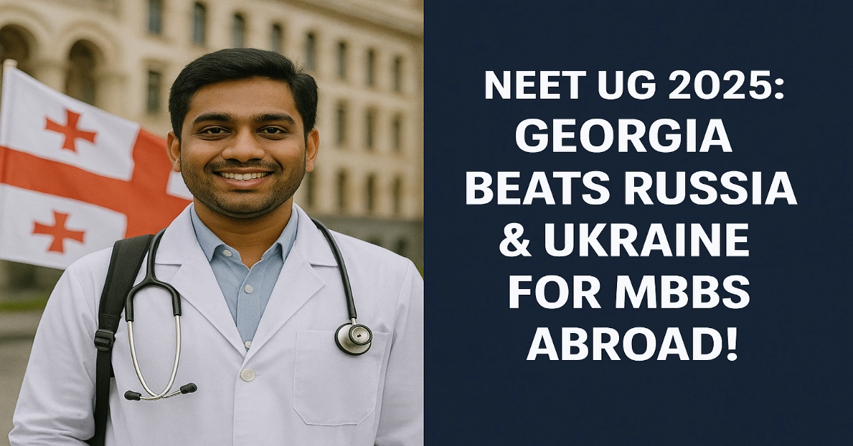 NEET UG 2025: Georgia Beats Russia & Ukraine for MBBS Abroad