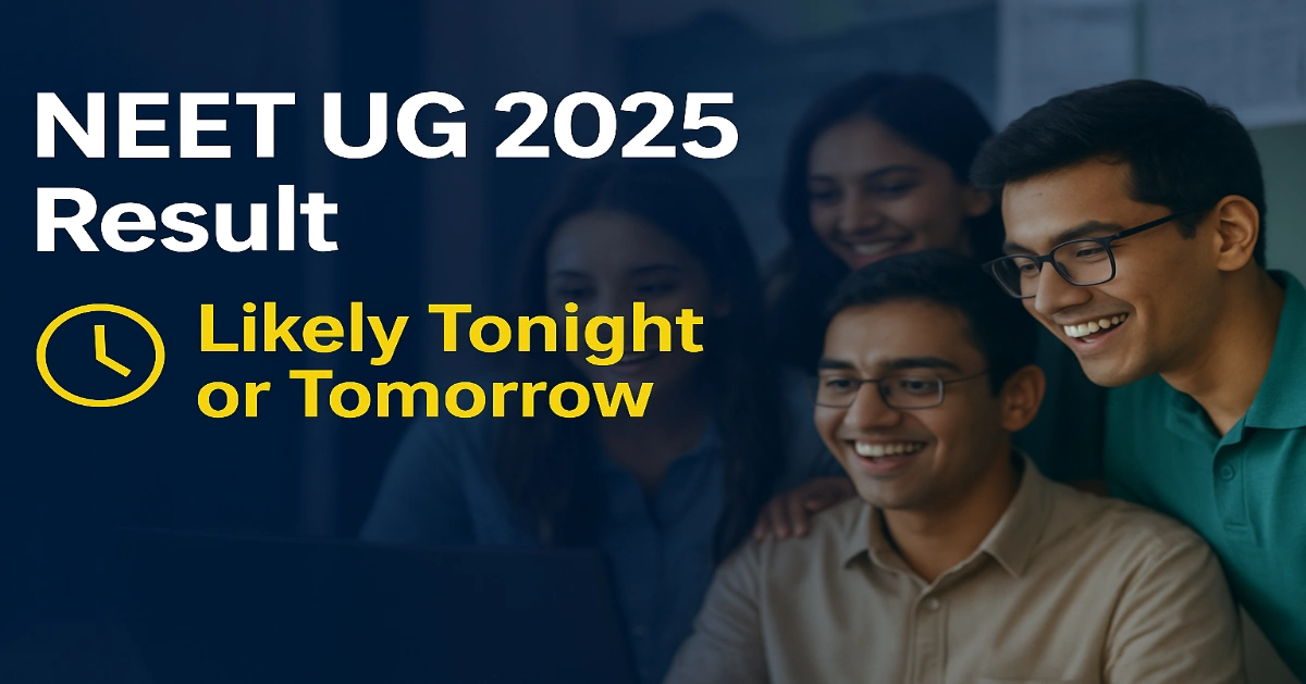 NEET UG 2025 Result Likely Tonight or Tomorrow