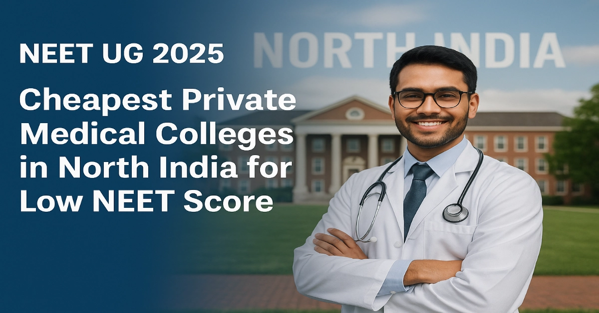 NEET UG 2025: Cheapest Private Medical Colleges in North India for Low NEET Score