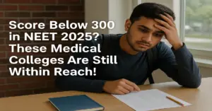 Score Below 300 in NEET 2025? These Medical Colleges Are Still Within Reach!