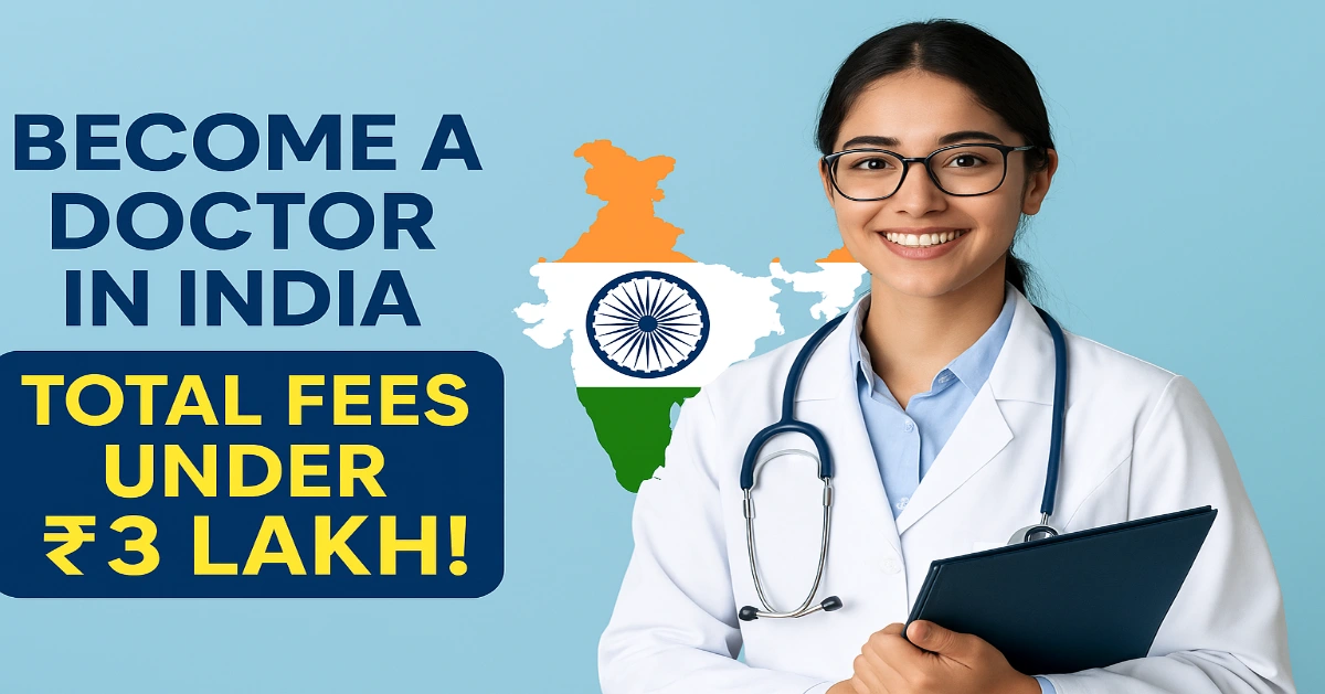 Study MBBS for Just ₹54,900 Per Year