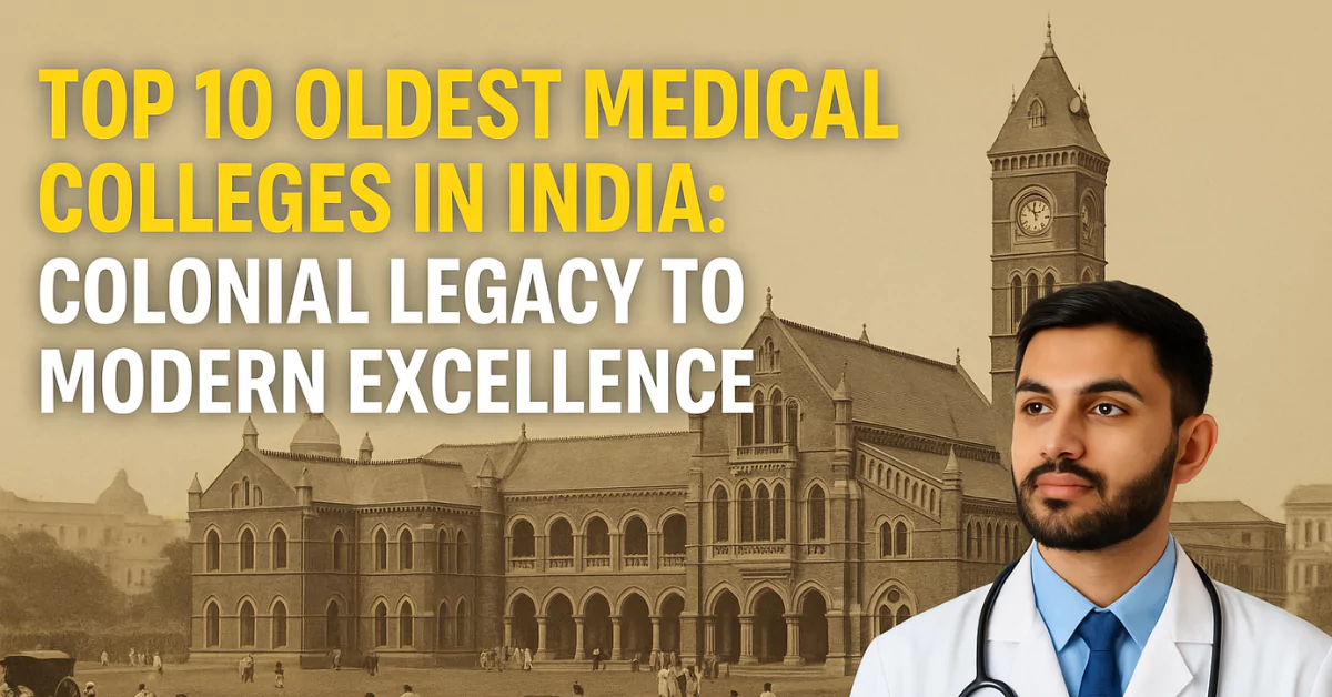 Top 10 Oldest Medical Colleges in India