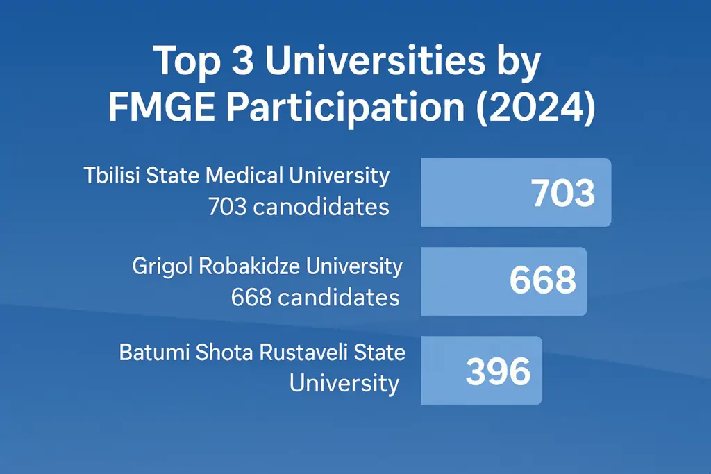 Top 3 Georgia Universities FMGE Passing 2024