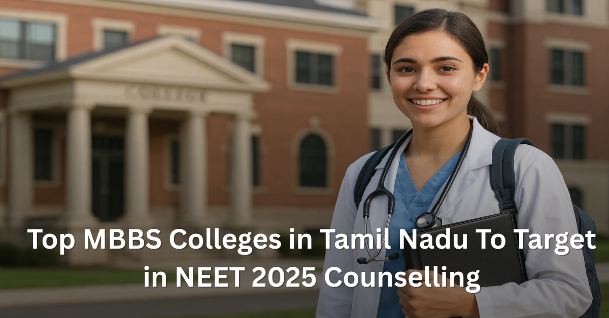 Top MBBS Colleges in Tamil Nadu To Target in NEET 2025 Counselling