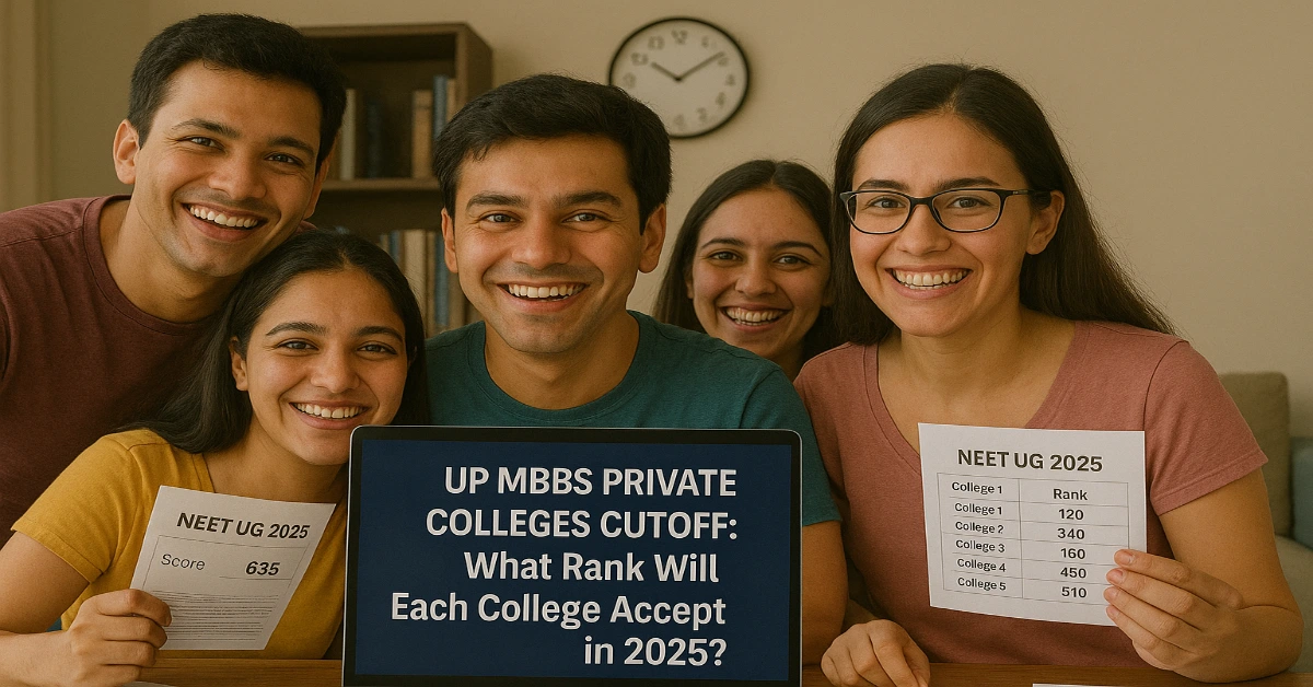 UP MBBS Private Colleges Cutoff What Rank Will Each College Accept in 2025
