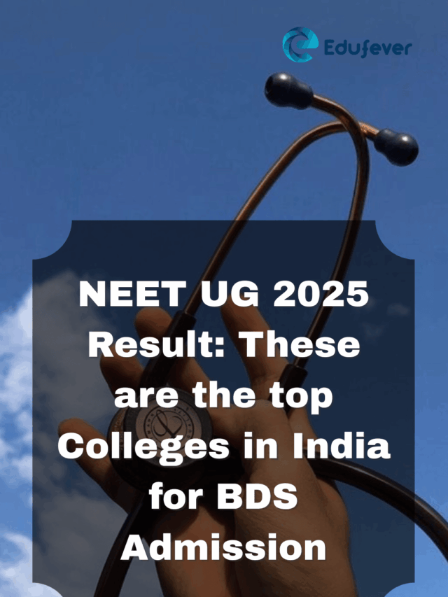 NEET UG 2025 Result: These are the top Colleges in India for BDS Admission