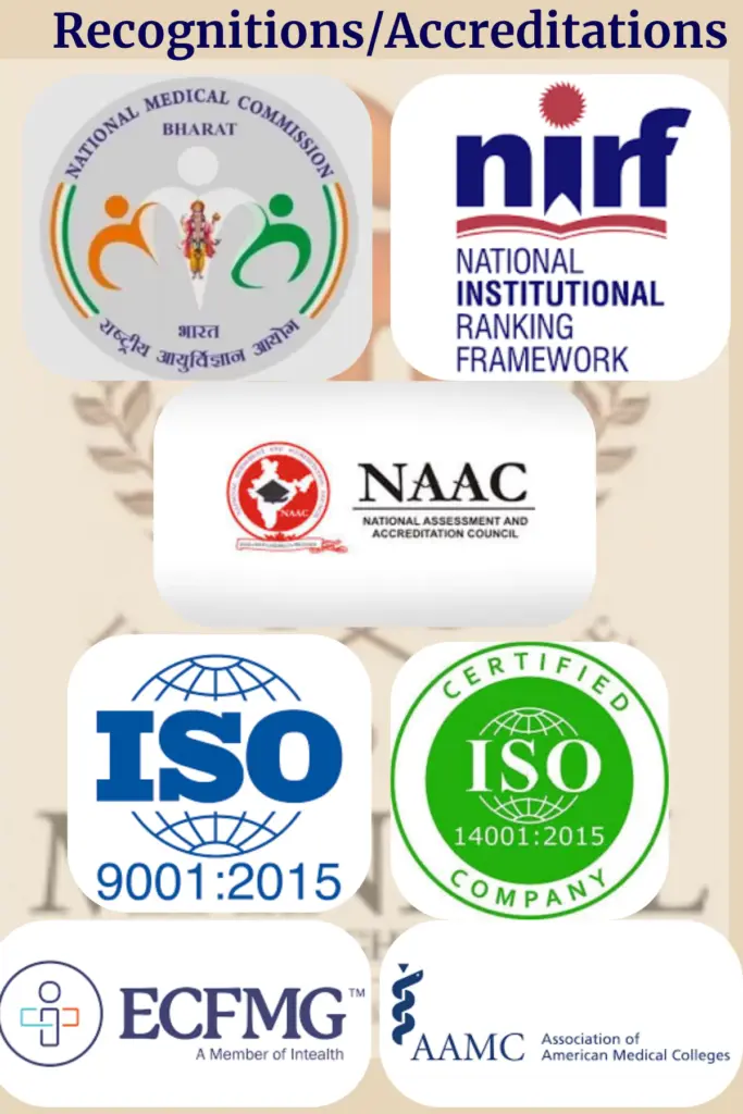 KMC Recognitions/Accreditations